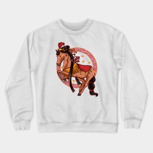 Japanese Horse Crewneck Sweatshirt